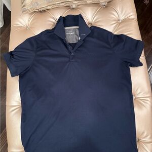 Tahari Dark Blue Men's Polo Shirt